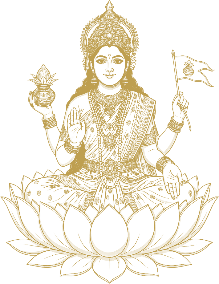 Goddess Ashtalakshmi